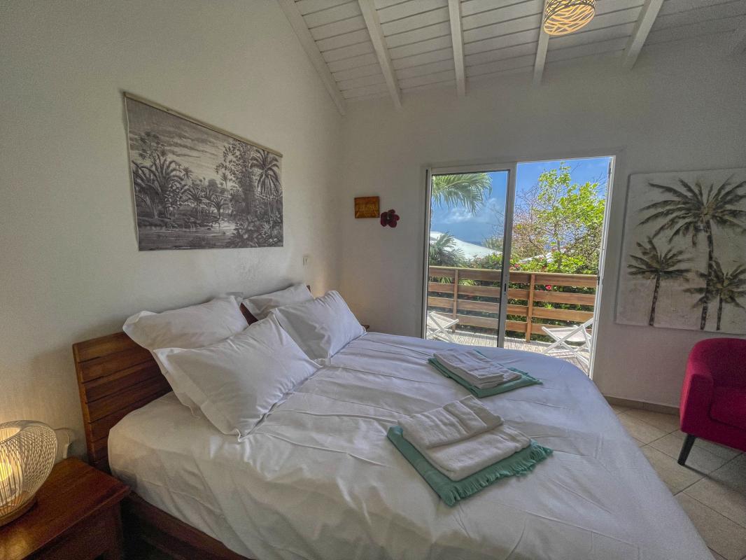 21.Location villa piscine Sainte Anne Guadeloupe_Chambre 2